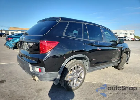 2022 Honda Passport Exl z USA, uszkodzony, nr VIN 5FNYF7H54NB006693